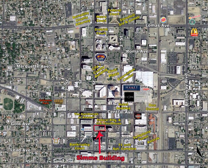 More Photos Of 400 Gold Ave SW, Albuquerque Office For Lease