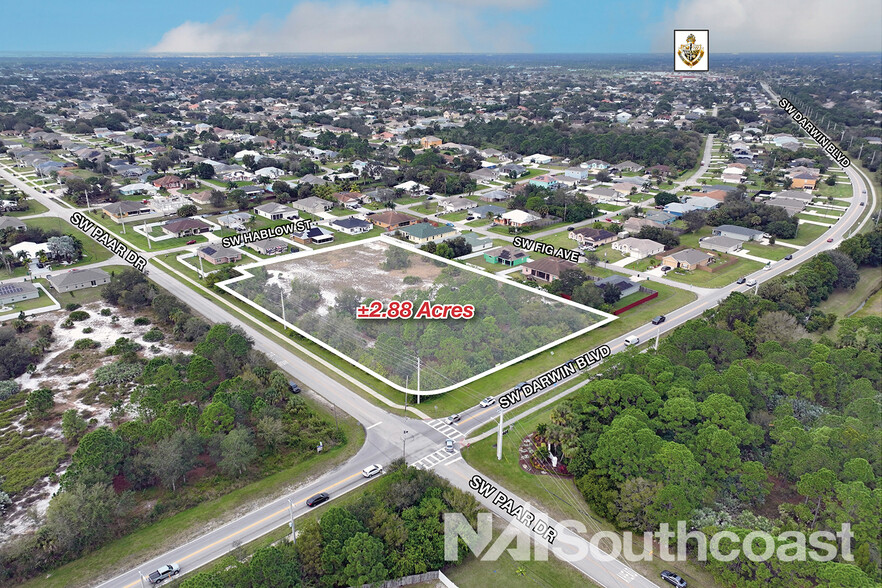 Primary Photo Of SW Paar Dr @ SW Darwin Blvd, Port Saint Lucie Land For Sale