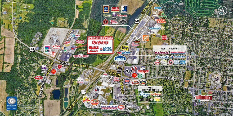 More Photos Of 1510-1608 Upper Valley Pike, Springfield Unknown For Lease