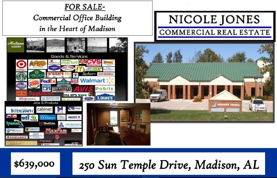 More Photos Of 250 Sun Temple Dr, Madison Medical For Lease