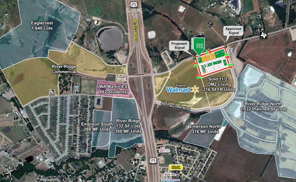 More Photos Of 1469 FM 741, Crandall General Retail For Lease