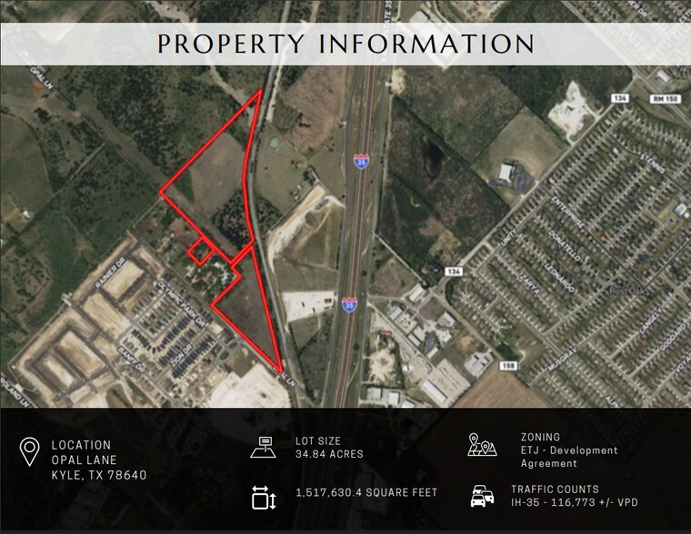 More Photos Of 23400 Interstate 35, Kyle Land For Sale