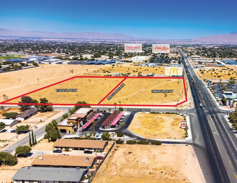 More Photos Of Main St & Topaz Ave., Hesperia Land For Sale