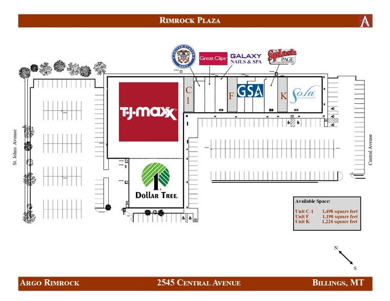 More Photos Of 2545 Central Ave, Billings Unknown For Lease