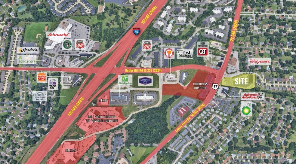 More Photos Of 4004-4050 Butler Hill Rd, Saint Louis Unknown For Lease