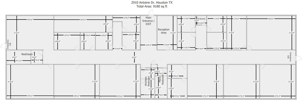 More Photos Of 2910 Antoine Dr, Houston Unknown For Lease