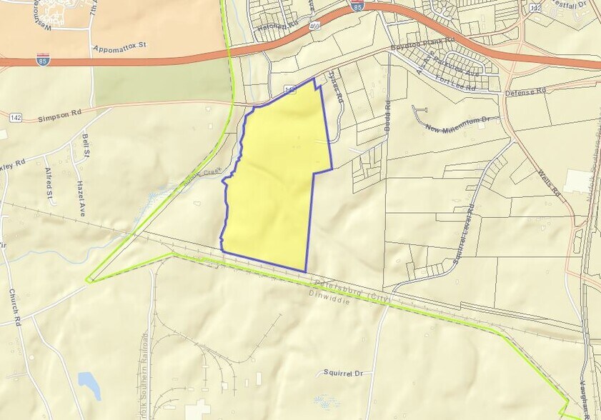 More Photos Of 2782 Boydton Plank Rd, Petersburg Land For Lease