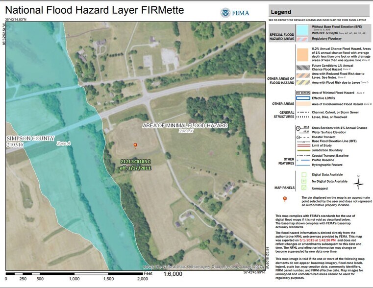 More Photos Of Scottsville @ Rapids Road, Franklin Land For Sale