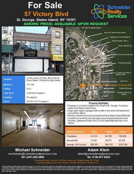 More Photos Of 57 Victory Blvd, Staten Island Storefront Retail Residential For Lease