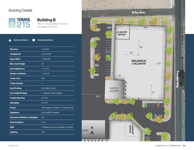 More Photos Of SWC S. Tenaya & Arby Ave, Las Vegas Industrial For Sale