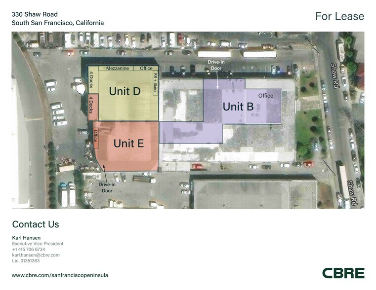 More Photos Of 330 Shaw Rd, South San Francisco Industrial For Lease
