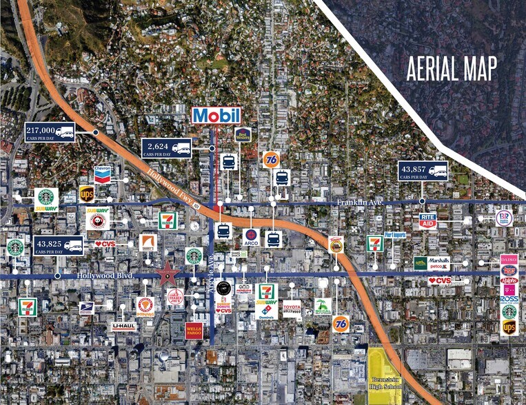 More Photos Of 6230 Franklin Ave, Los Angeles Service Station For Sale