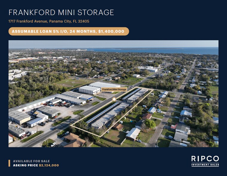 Primary Photo Of 1717 Frankford Ave, Panama City Self Storage For Sale