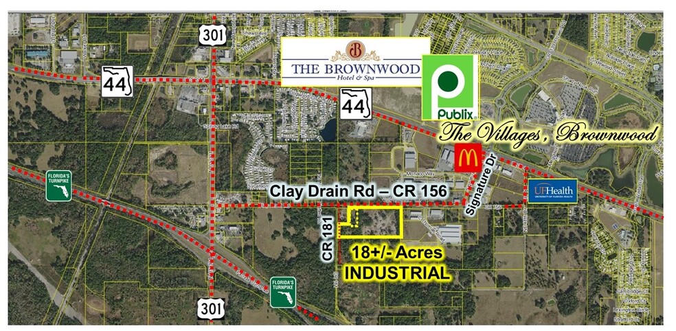 Primary Photo Of Clay Drain Road (CR 156), Wildwood Land For Sale