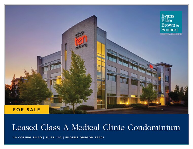 More Photos Of 10 Coburg Rd, Eugene Medical For Sale