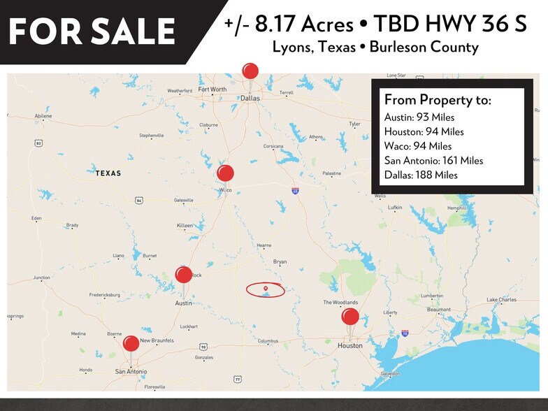 More Photos Of TBD Hwy 36 S, Lyons Land For Sale