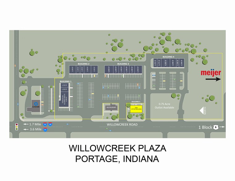 More Photos Of 3349 Willowcreek Rd, Portage Medical For Lease