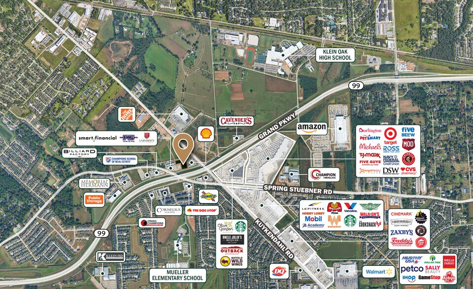 Primary Photo Of W/NWC Grand Parkway & Kuykendahl, Spring Land For Sale