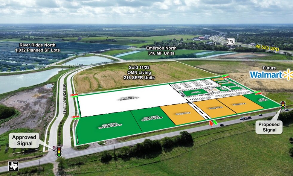 More Photos Of 1469 FM 741, Crandall General Retail For Lease