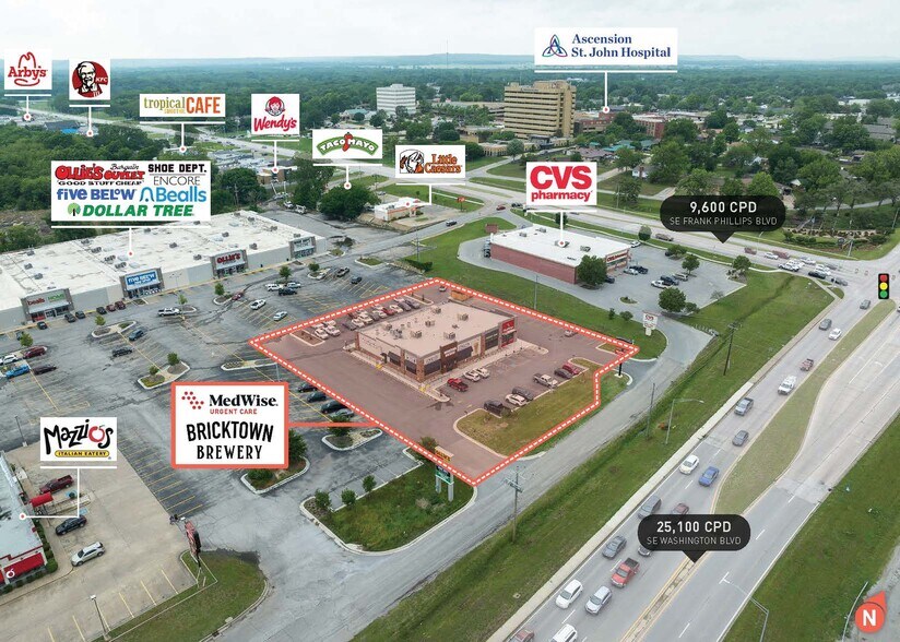 More Photos Of 505 SE Washington Blvd, Bartlesville Restaurant For Sale