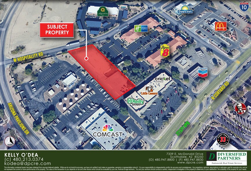 More Photos Of Cortaro Rd & Hospitality Road, Tucson Land For Lease