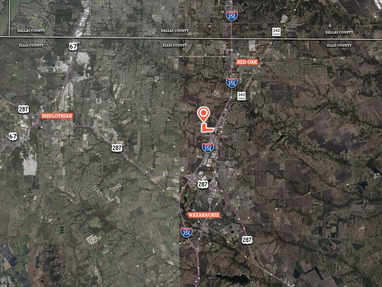 More Photos Of SWQ I-35 @ W Sterrett Rd, Waxahachie Land For Sale