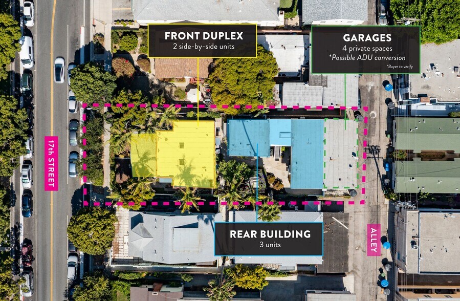More Photos Of 1231-1233 17th St, Santa Monica Apartments For Sale