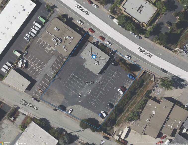 Primary Photo Of 1409 Rollins Rd, Burlingame Warehouse For Lease