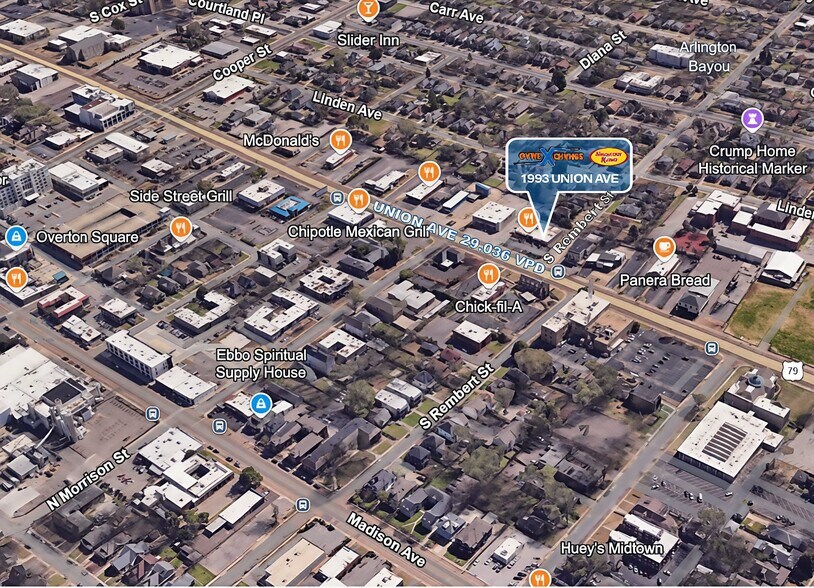 More Photos Of 1993-1995 Union Ave, Memphis Unknown For Lease