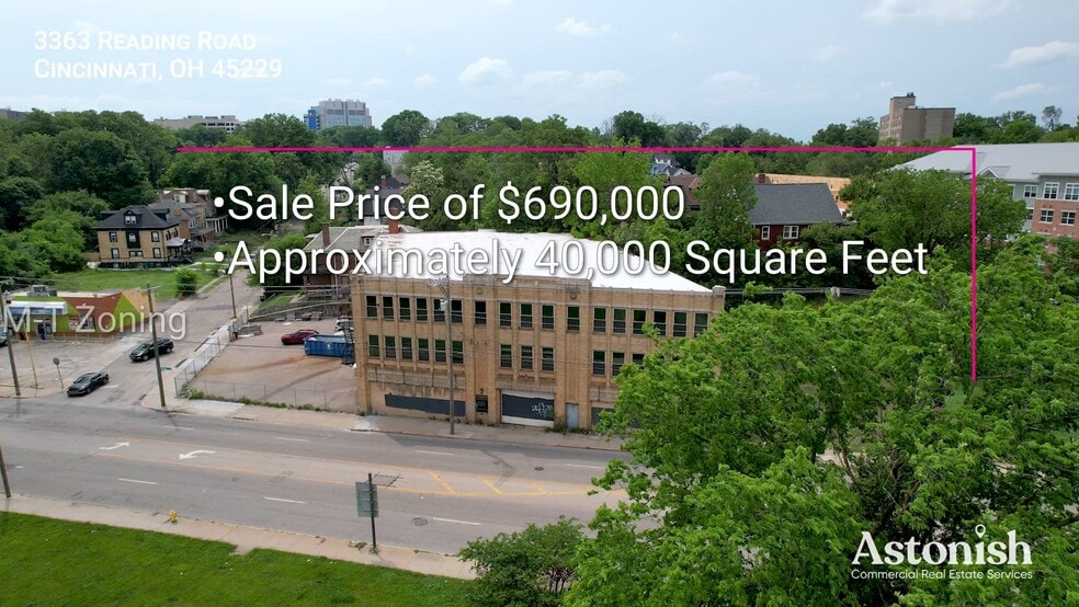 Primary Photo Of 3363 Reading Rd, Cincinnati Warehouse For Sale