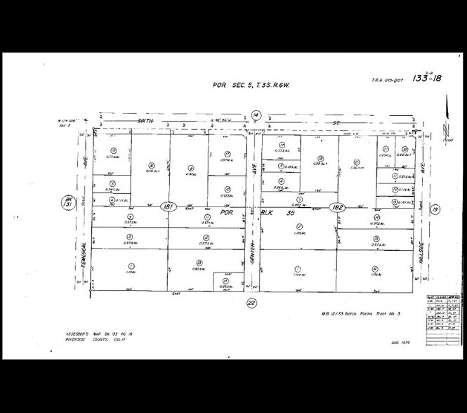 More Photos Of 866 6th St, Norco Land For Sale