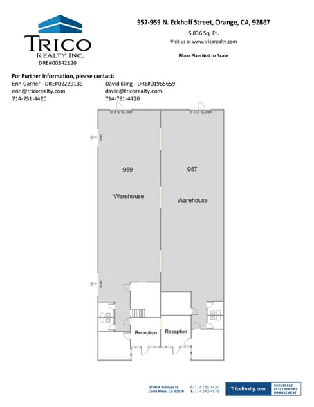 More Photos Of 955-969 N Eckhoff St, Orange Warehouse For Lease