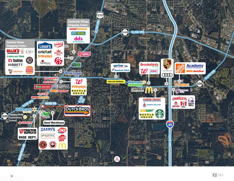 More Photos Of 9501 Mansfield Road Ln, Shreveport Fast Food For Sale