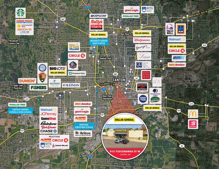More Photos Of 915 Tuscarawas St W, Canton Freestanding For Sale