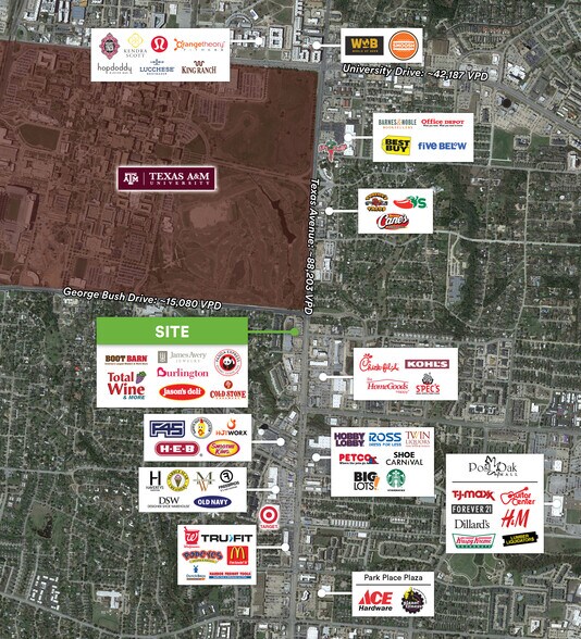More Photos Of 1400 Texas Ave S, College Station Unknown For Lease