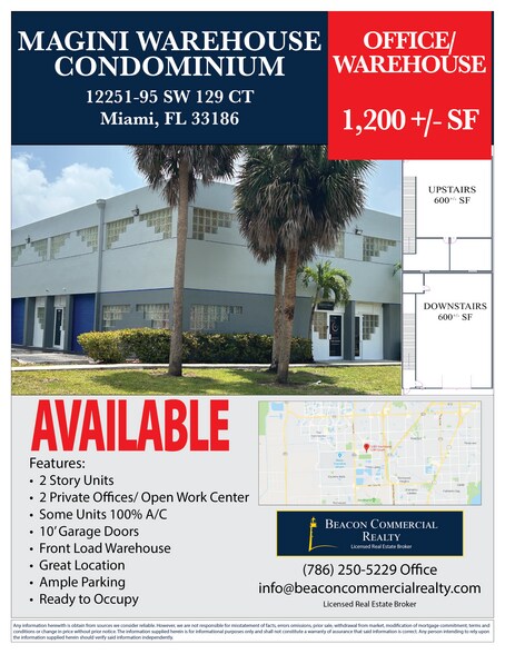 Primary Photo Of 12251-12295 SW 129th Ct, Miami Flex For Lease