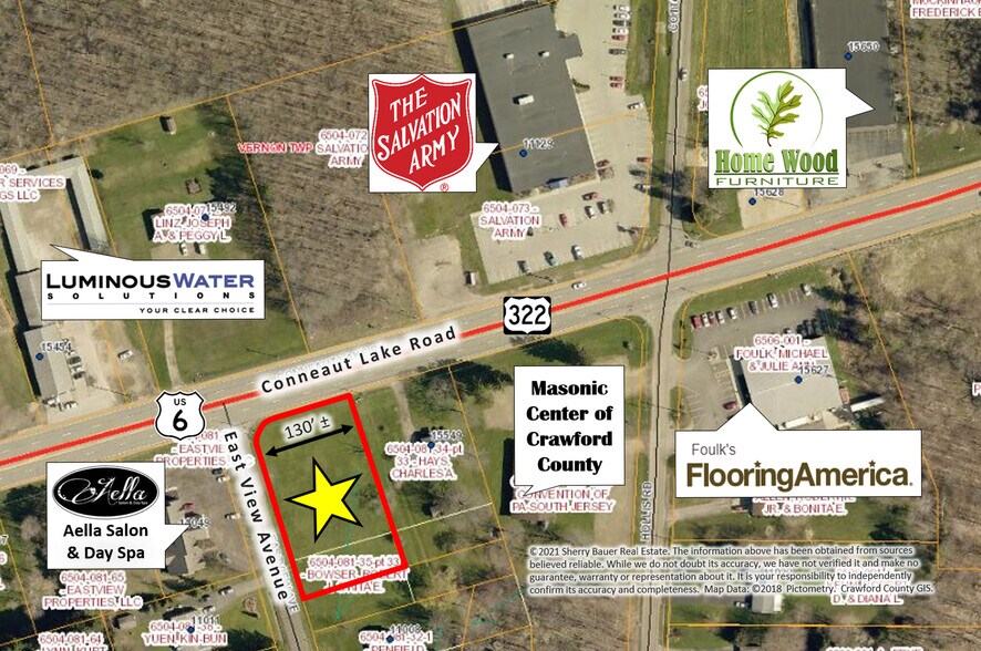 More Photos Of Conneaut Lake 71 @ East View Avenue, Meadville Land For Sale