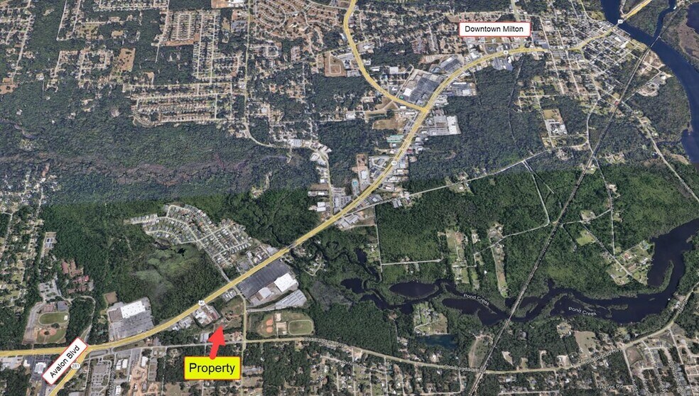 More Photos Of 6148 Old Bagdad Hwy, Milton Storefront Retail Office For Sale