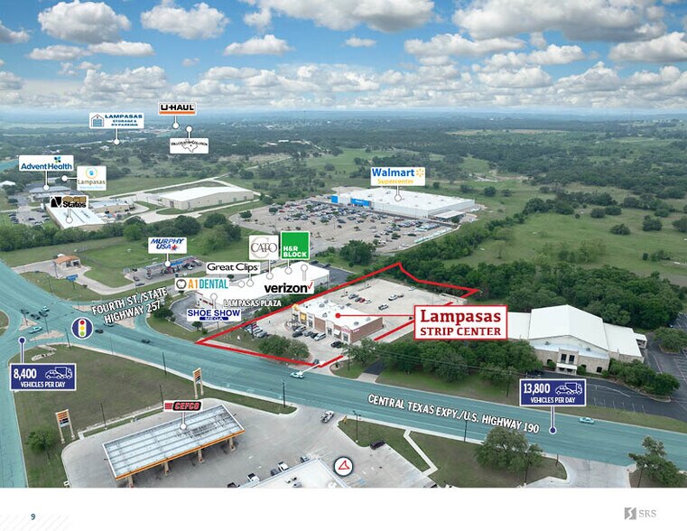 More Photos Of 1702 Central Texas Expy, Lampasas General Retail For Lease