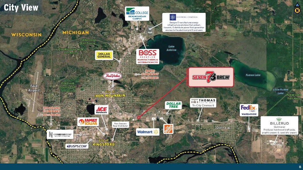 More Photos Of 100 Hydraulic Falls Rd, Iron Mountain Fast Food For Sale