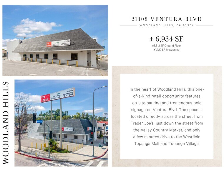 More Photos Of 21108 Ventura Blvd, Woodland Hills Bank For Lease