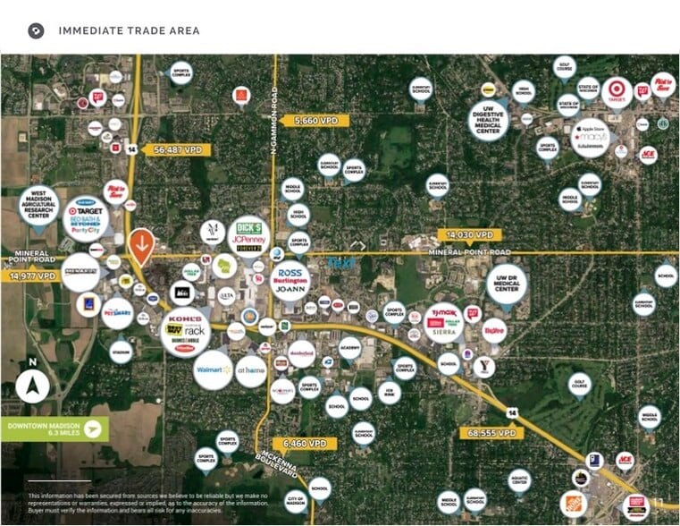 More Photos Of 7869 Big Sky Dr, Madison Storefront Retail Office For Lease