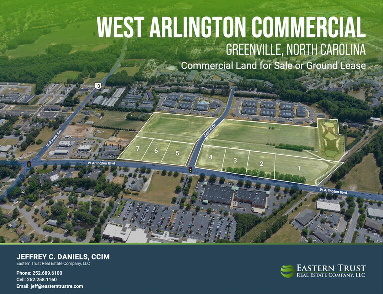 Primary Photo Of W Arlington Blvd, Greenville Land For Sale