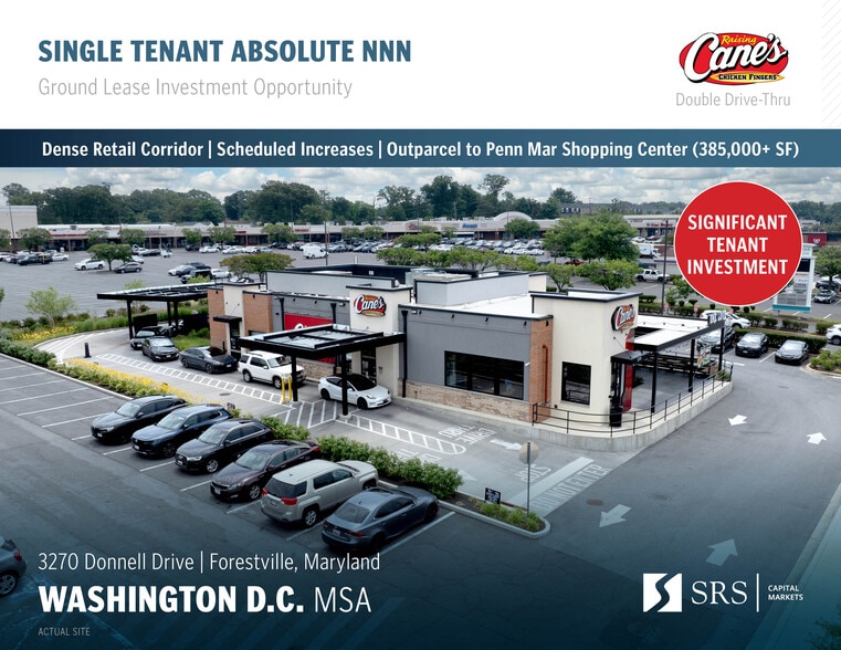 Primary Photo Of 3270 Donnell Dr, Forestville Fast Food For Sale