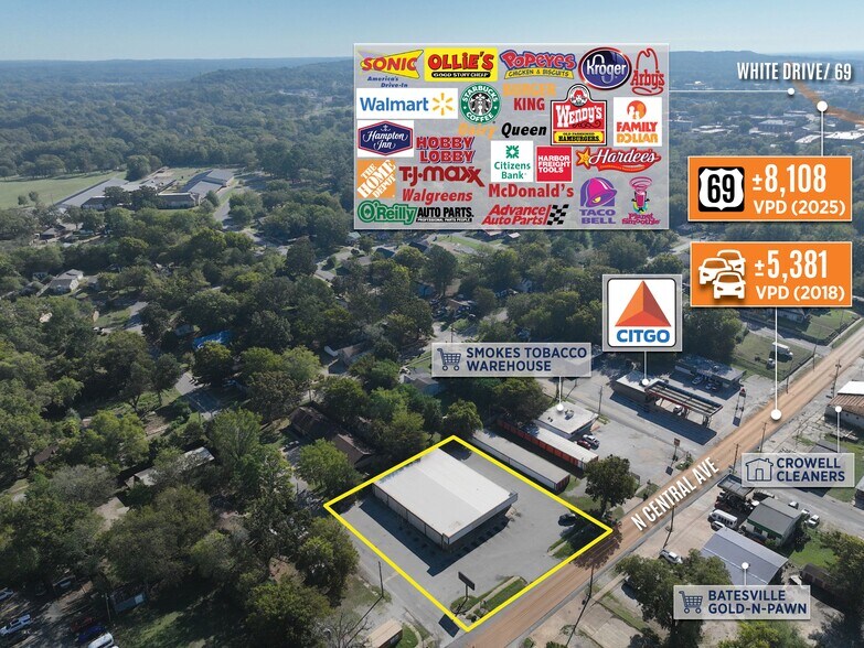 More Photos Of 858 N Central Ave, Batesville Freestanding For Sale