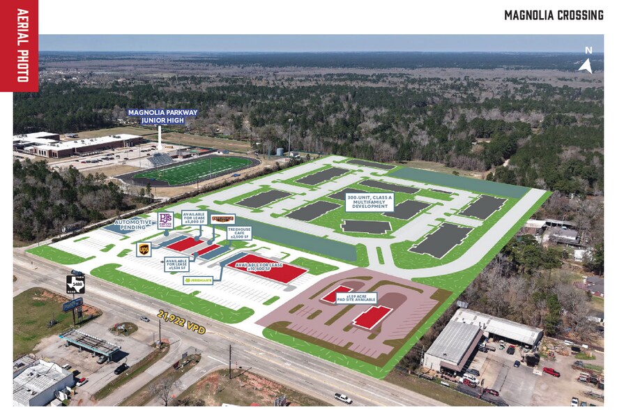 More Photos Of 11510 FM 1488 Rd, Magnolia Storefront For Lease