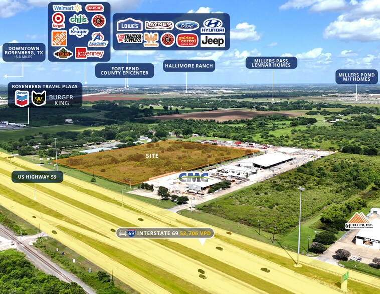 More Photos Of 3227 US Highway 59 S, Rosenberg Land For Sale