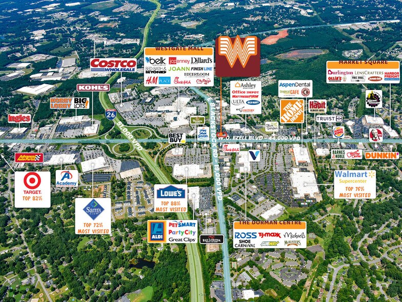 More Photos Of 1510 W O Ezell Blvd, Spartanburg Fast Food For Sale