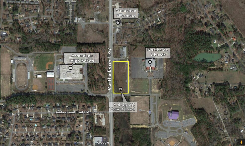 More Photos Of 4300 Martha Berry Hwy NE, Rome Land For Sale