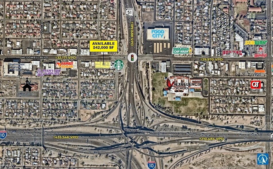 More Photos Of SR-51 & McDowell Rd SWC, Phoenix Land For Lease